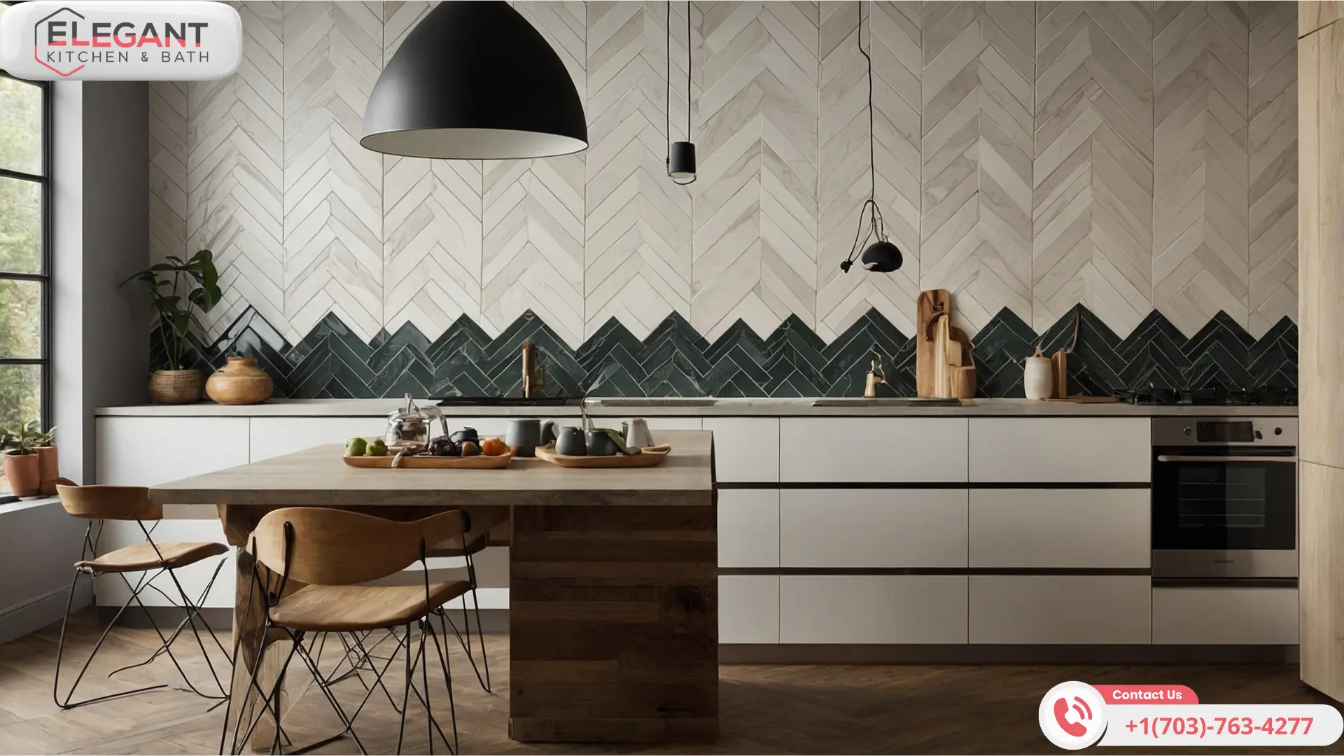 Herringbone-Backsplash-Tile-for-Kitchen with Herringbone Tile Ideas for Your Kitchen Backsplash